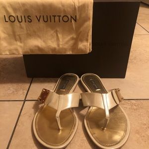 Louis Vuitton Mother Peral Sandals